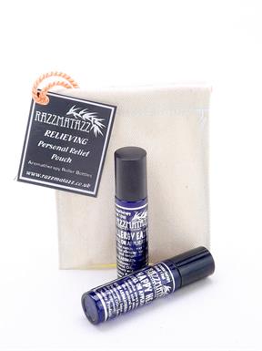 Aromatherapy Roll on Massage Blend Relieving  twin pack