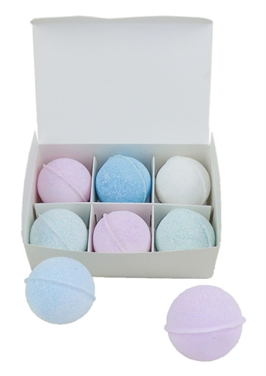 Bath Blitzers  Medium 62 mm ,  Box of 6 assorted Laugh in the Bath collection 