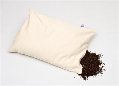 Organic Buckwheat Husk Pillow ,toddler size 16" x 13" (40cm x 33cm)