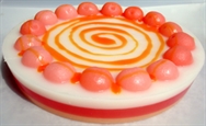 Handcrafted Glycerine Soap Cake Orange