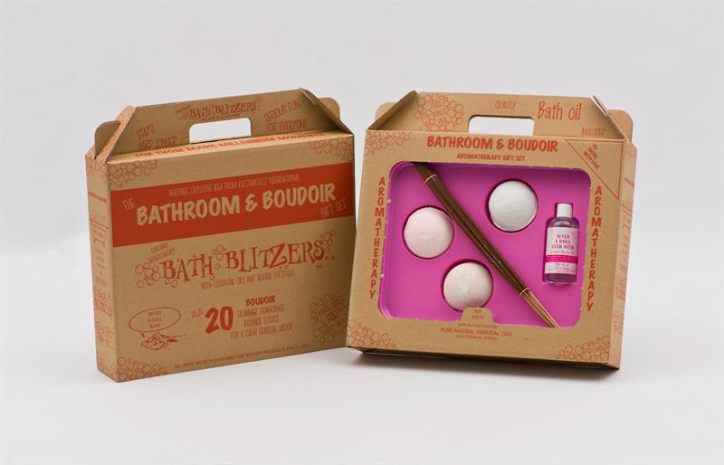 Bathroom & Boudoir Aromatherapy Gift Set Assorted Scents Razzmatazz